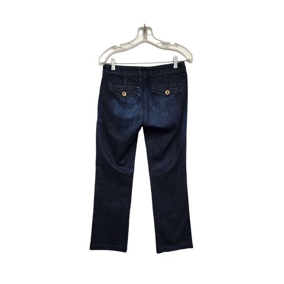 Banana Republic Denim Blue Jeans Straight Leg Girlfriend Jeans Size 27 - Picture 2 of 5